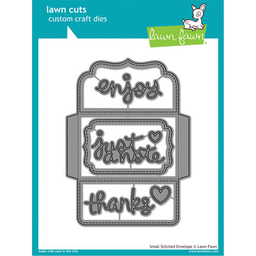 Lawn Fawn Lawn Cuts Custom Craft Die - Small Stitched Envelope