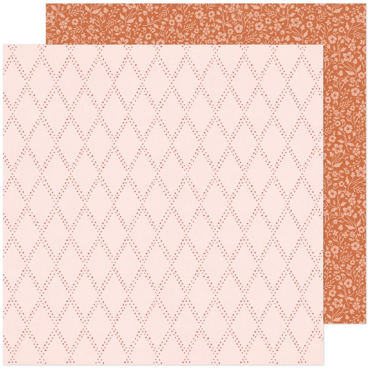 American Crafts Fresh Bouquet Double-Sided Cardstock 12"X12" 25/Pkg - Keepsake