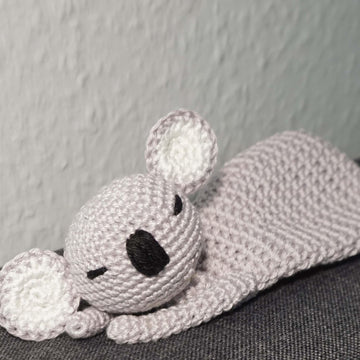 Crochet pattern cuddle cloth Koala!