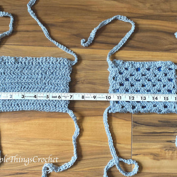 Simple Crochet Face Mask