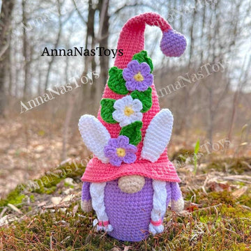 Spring Easter gnome (girl 4)