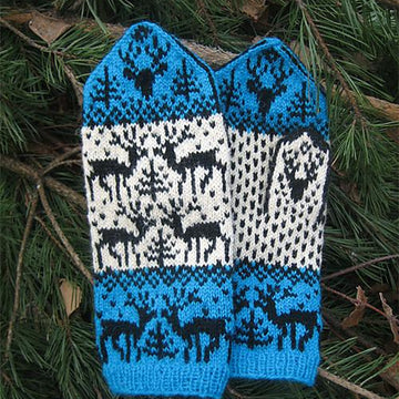 Reindeers Mittens