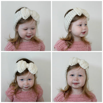 PDF10 Crochet Bow Headband