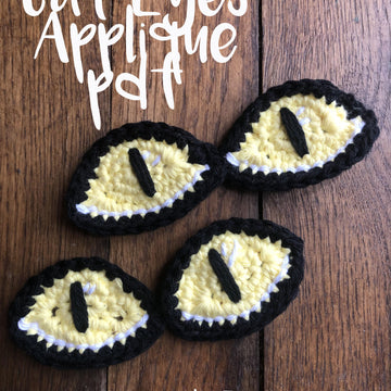 Cat Eyes Applique Pattern