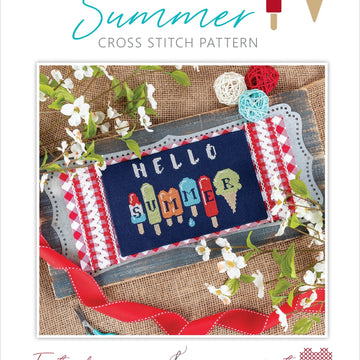 It's Sew Emma Hello Summer Cross Stitch Pattern - ISE443 - Leaflet