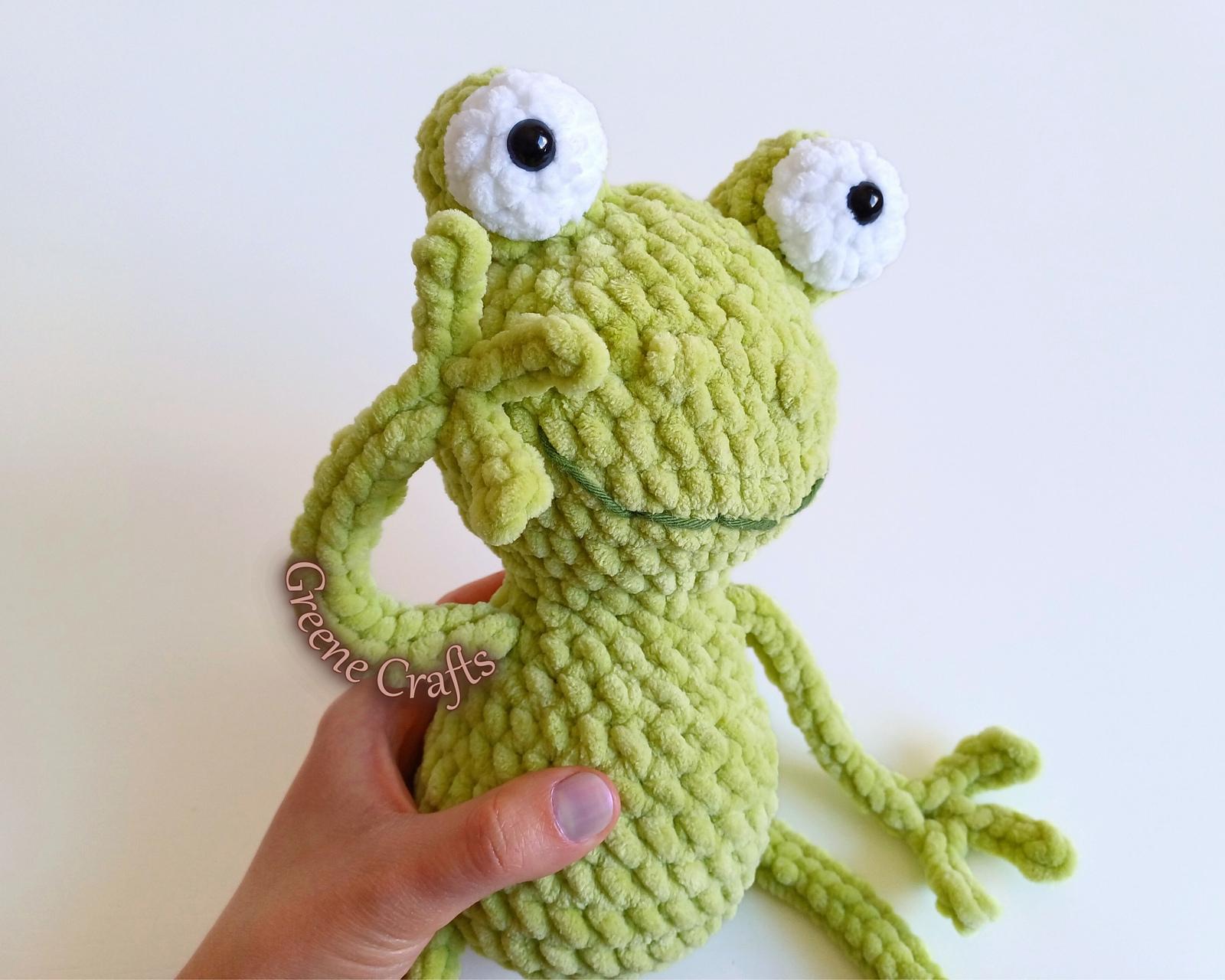Frog Plush Toy (Low Sew)