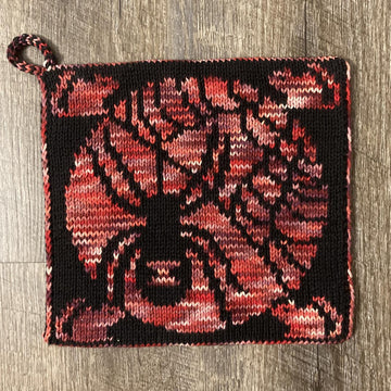 Spooky Spider Pot Holder