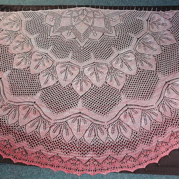 The Rose of Allendale Lace Shawl