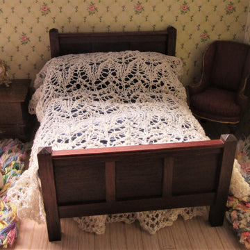 1:12th scale Lace bed set