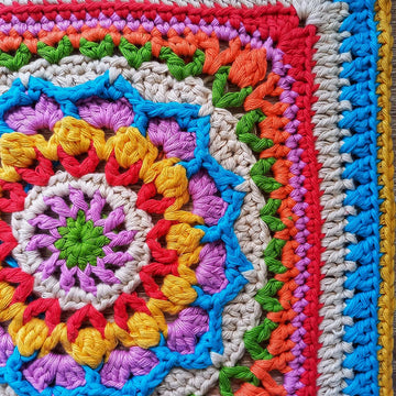 Bloom On By Granny Square 12"