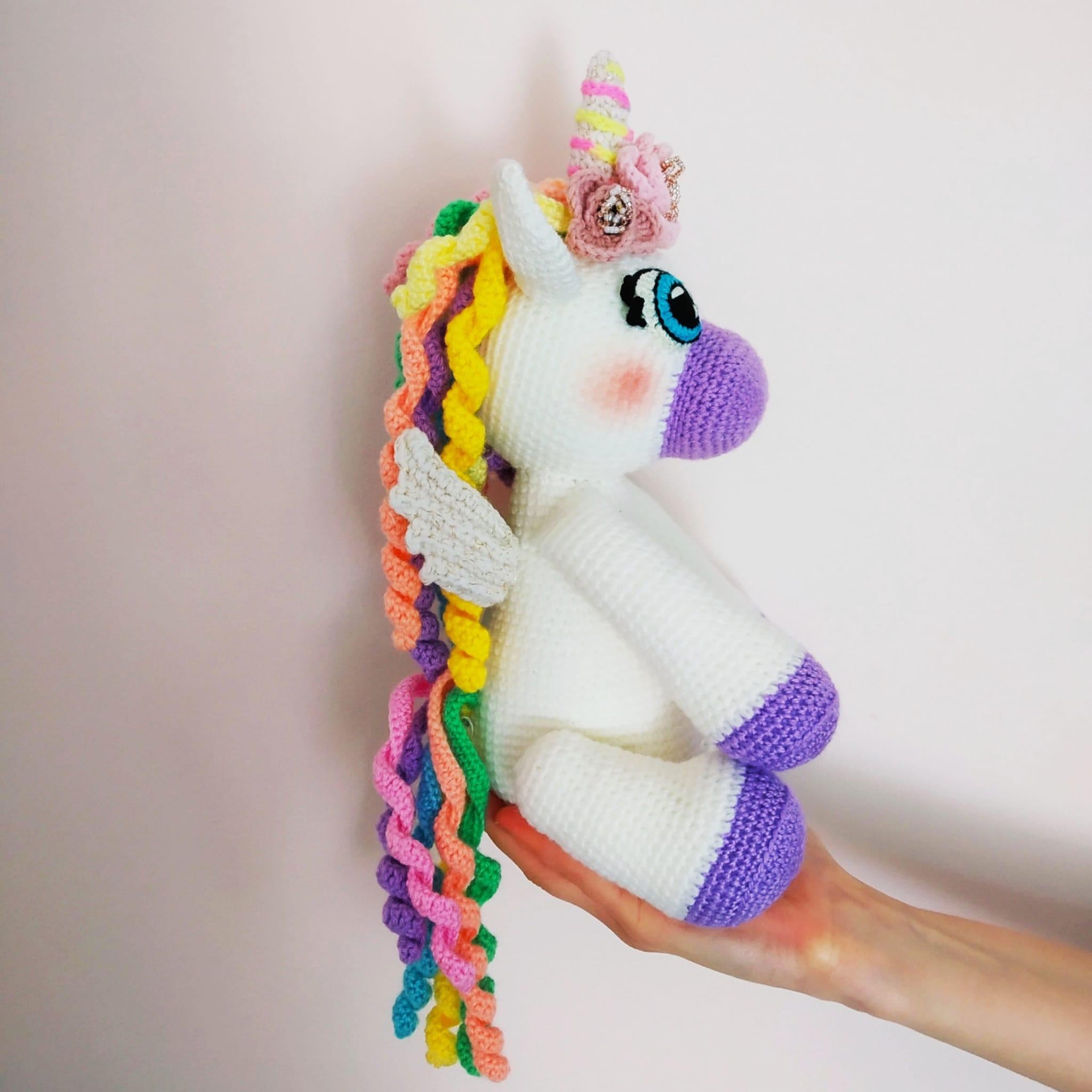 Amigurumi Unicorn crochet pattern (Deutsch, English, Français)