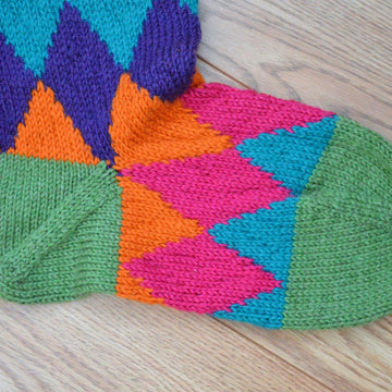 Christmas Stocking Harlequin