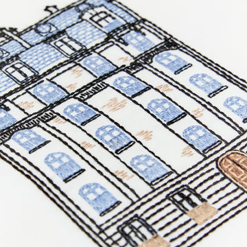 DMC Parisian Apartment Embroidery Pattern - PAT1386 - Downloadable PDF