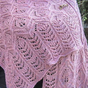Nagota Cable Lace Shawl