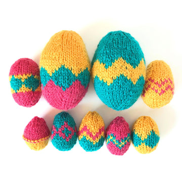 Patterned Easter Egg Decorations