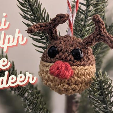 Rudolph the Reindeer Mini Christmas Bauble