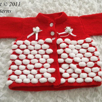 201-Bridget Baby Matinee Knitting Pattern #201