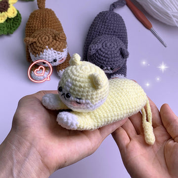 3in1 Little Cats Keychain Holder