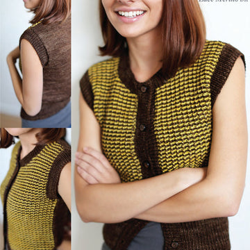 Vest in Ella Rae Lace Merino DK - ER6-01 - Downloadable PDF