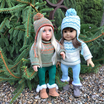 Doll Forest Sweater and Beanie
