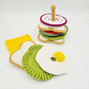 Club Sandwich Stacking Toy