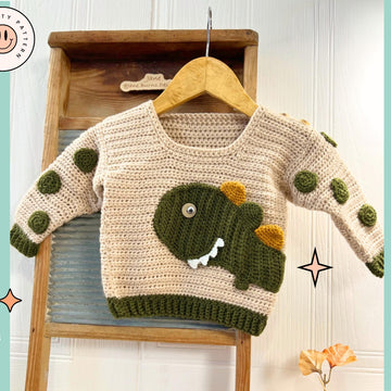 Dinotastic, Crochet Dinosaur Jumper