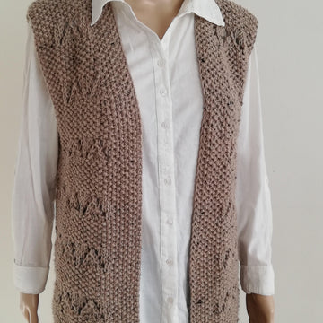 Winter Prairie vest