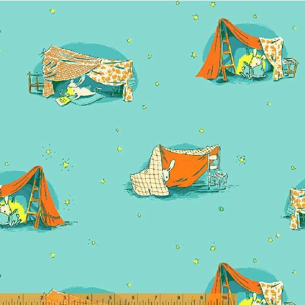 Windham Fabrics Lucky Rabbit by Heather Ross - Quilt Tent