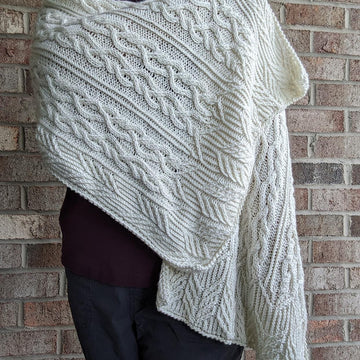 Warm Cranbrook Pocket Shawl