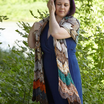 Forest Ferns Shawl