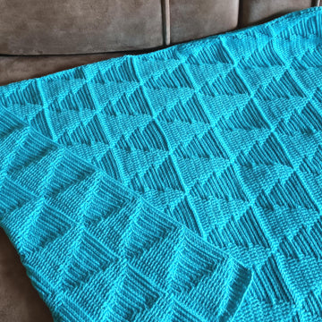 Green forest blanket