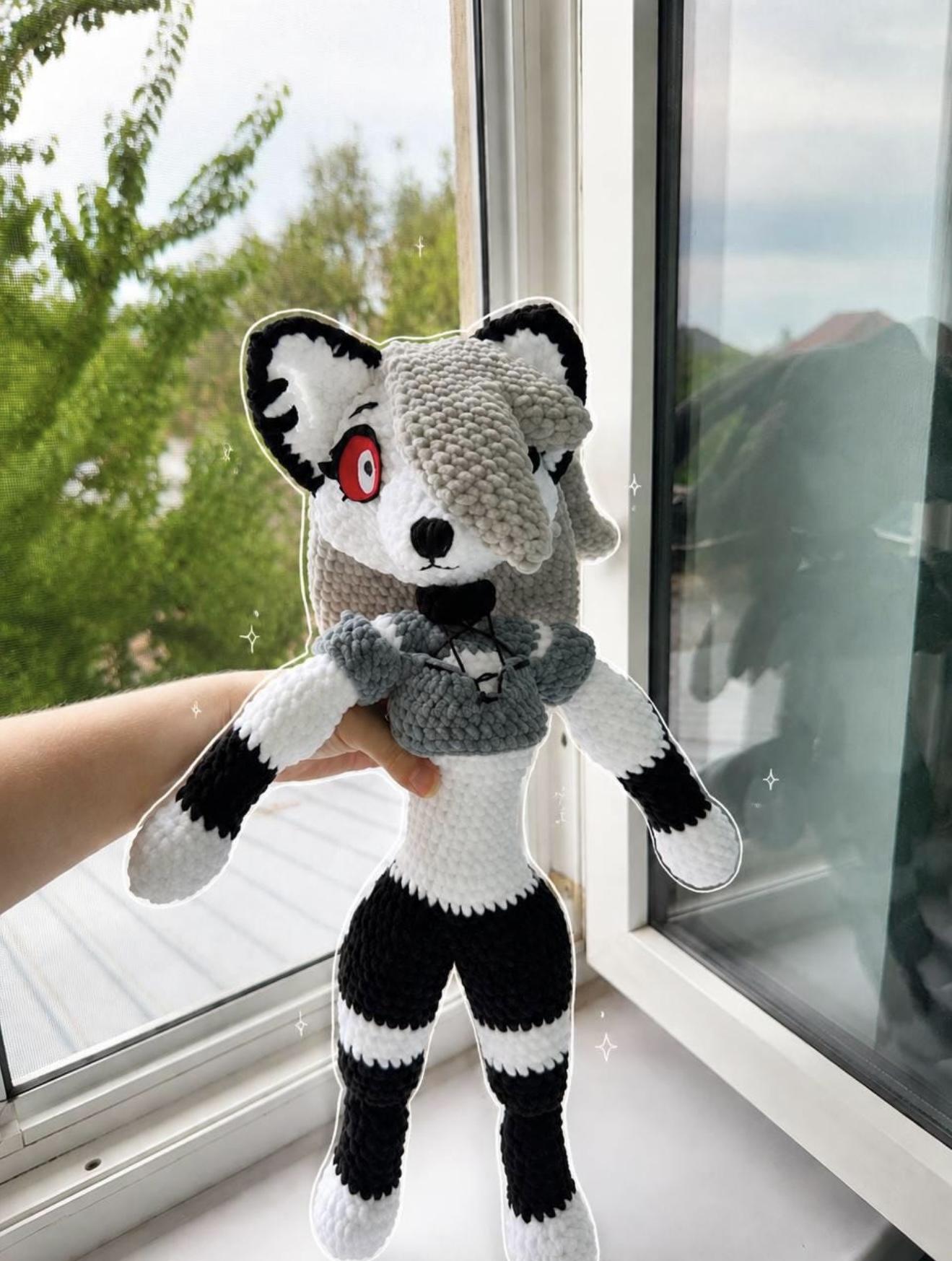 Loona from helluva boss, Amigurumi, crochet pattern