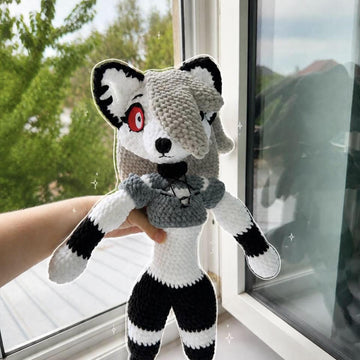 Loona from helluva boss, Amigurumi, crochet pattern