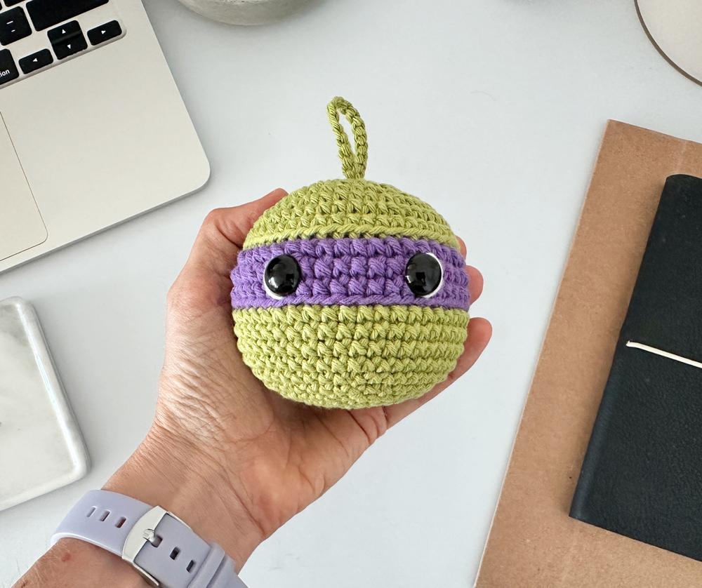 Ninja Characters Crochet Christmas Ornament Pattern Bundle PDF