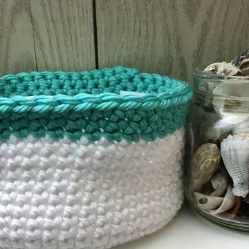 Seaside Reflections Chunky Crochet Baskets