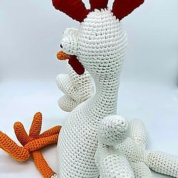 Bird Buddy Chicken Amigurumi