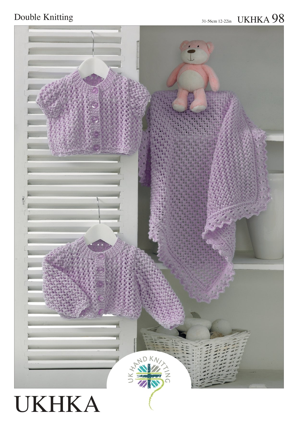 UKHKA 98 Cardigans and Blanket - UKHKA98pdf - Downloadable PDF