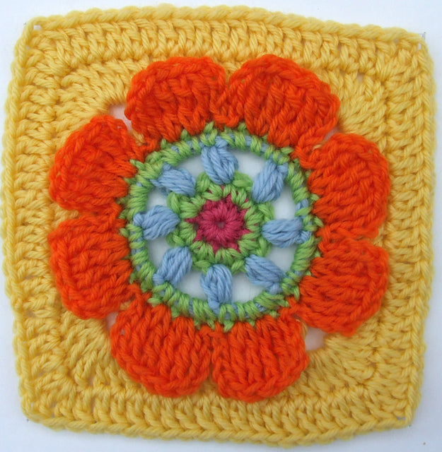 100 Bright and Colourful Granny Squares to Mix and Match