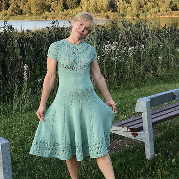 The Green Lagoon Dress
