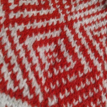 Fair Isle Square Hat