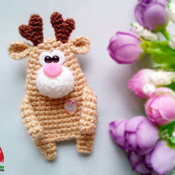 274 Reindeer Brouch
