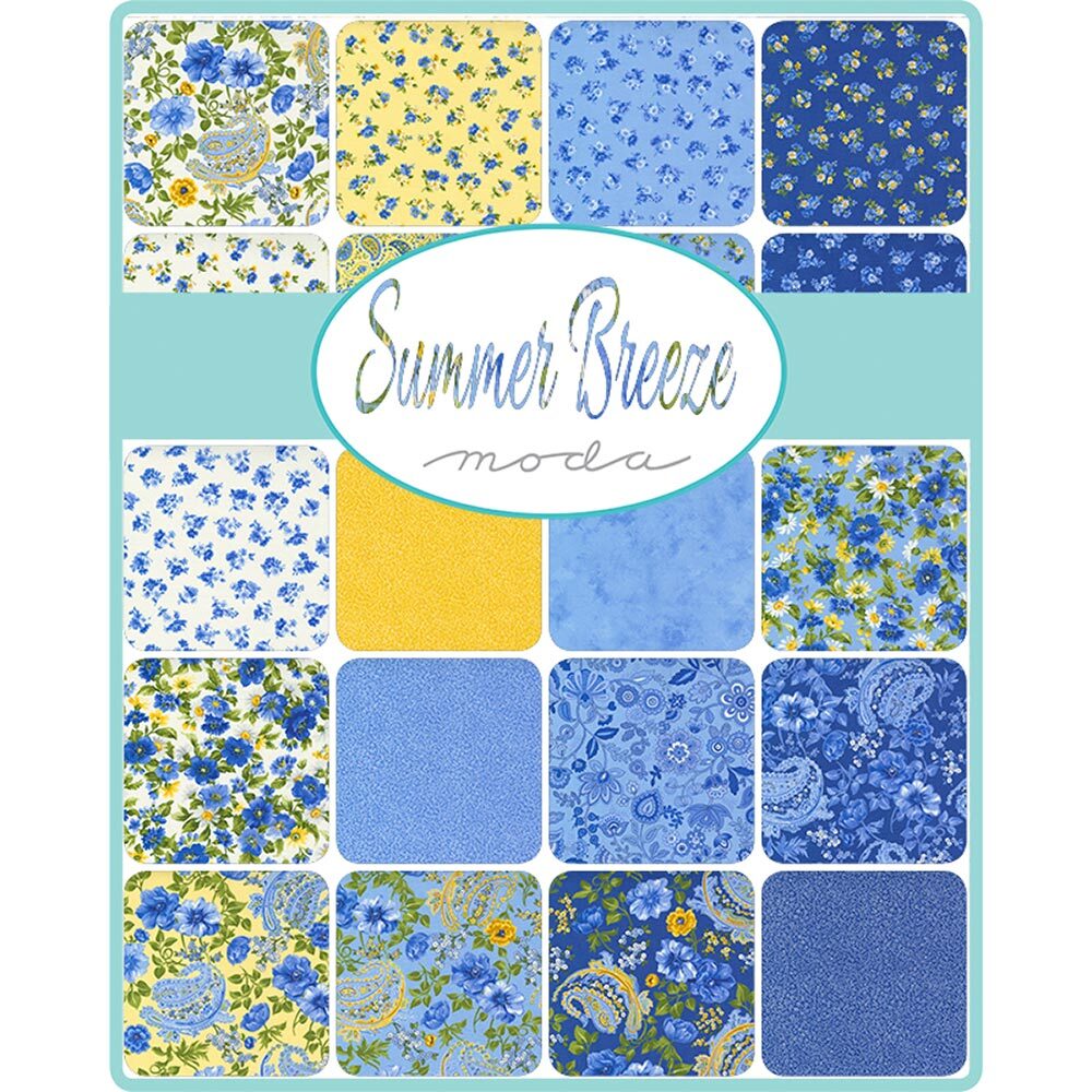 Moda Fabrics Summer Breeze 5" Charm Pack - 33610PP
