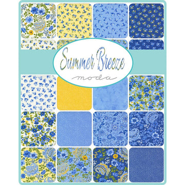 Moda Fabrics Summer Breeze 5" Charm Pack - 33610PP