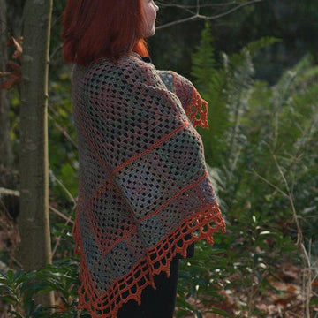 Graduated Granny Mosaic Shawl