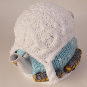 Christmas Steam Train Tea Cosy Knitting Pattern