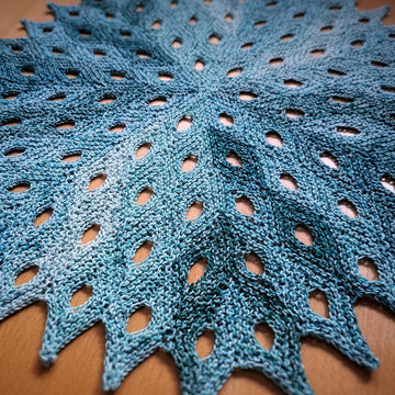 Garter Stitch Snowflake