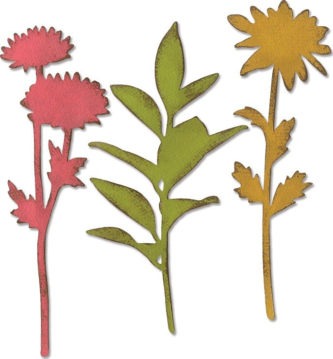 Sizzix Bigz Large Die By Tim Holtz - Large Stems