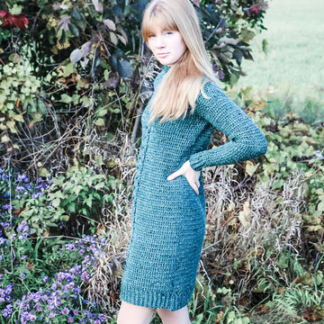 Coconut Macaroon Sweater Dress