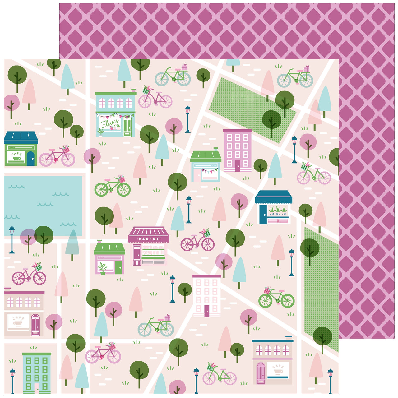 Pinkfresh Studio Noteworthy Double-Sided Cardstock 12"X12" 25/Pkg - All The Goodness