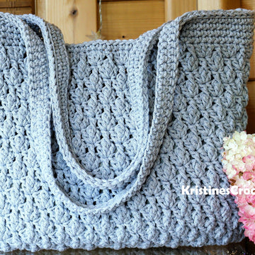 Textured Serenity Tote Bag